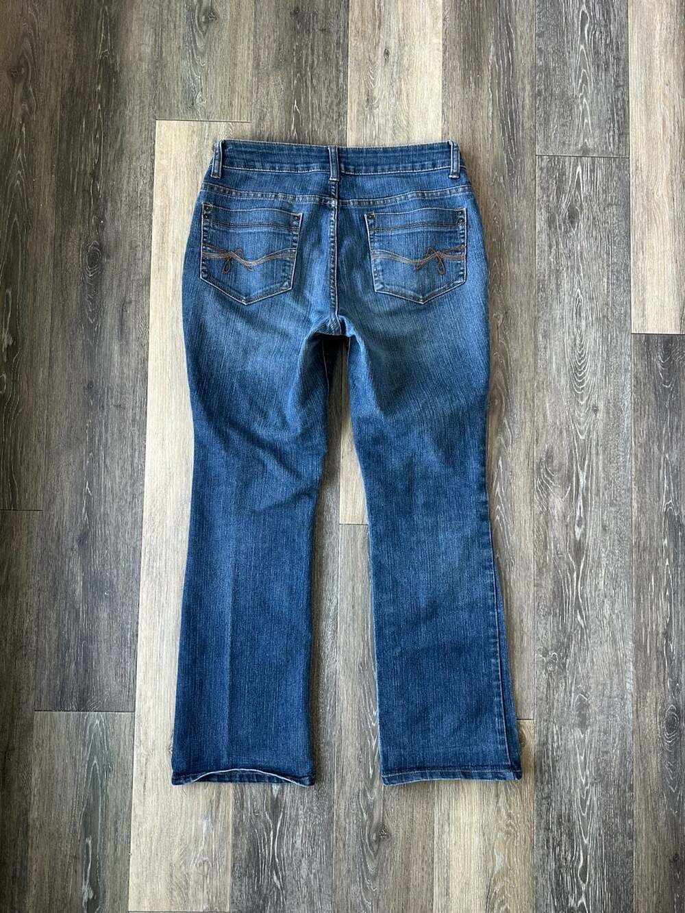 Y2K Faded Glory Women's Bootcut Jeans Dark Wash Size 10P